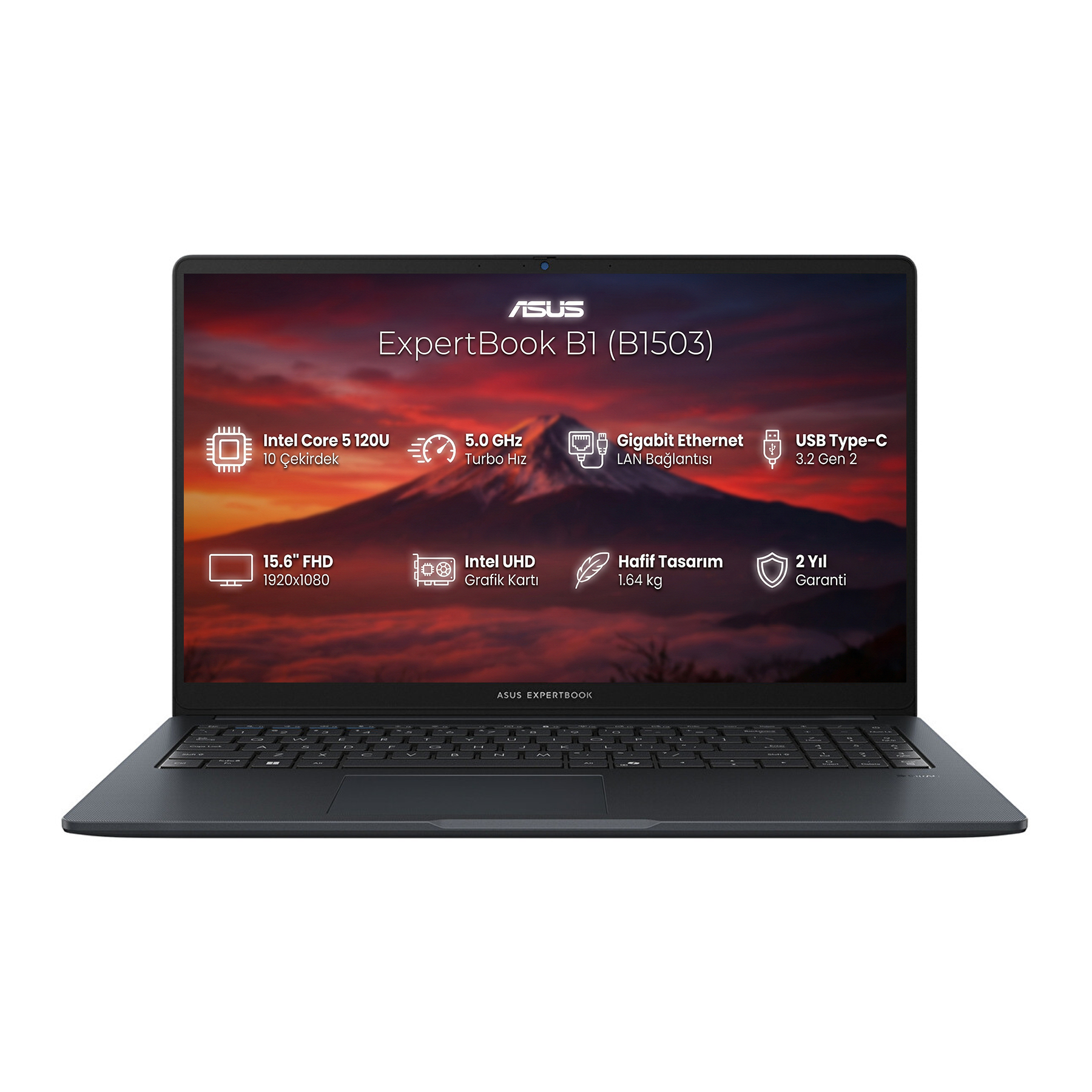 Asus Expertbook B1 Intel Core 5 120U 16GB 512GB SSD 15.6 Fiyatı