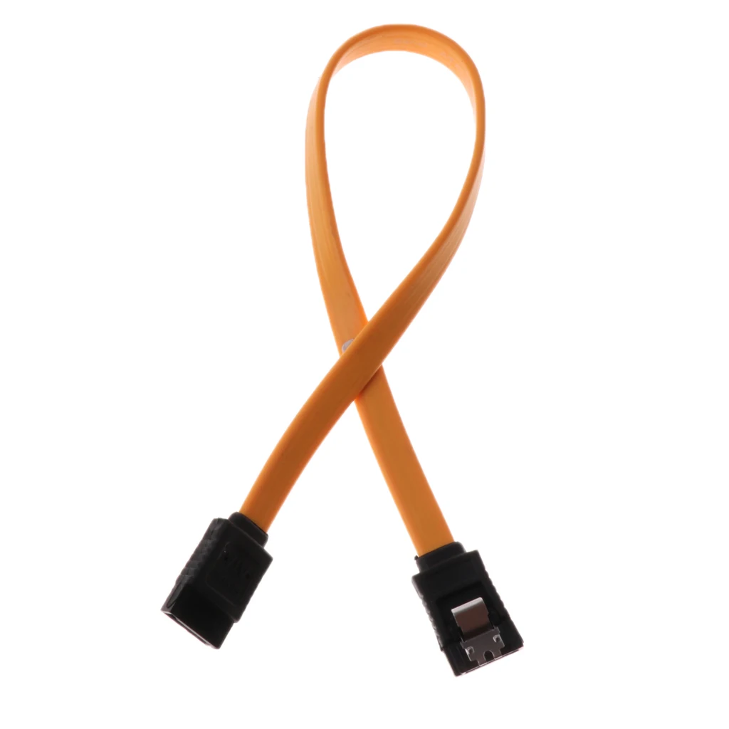 SATA Data Cables Transfer Cord Female To Female With Locking Latch For Hdd