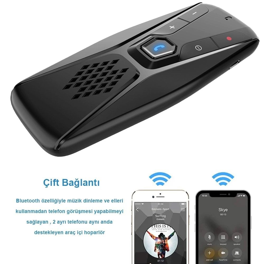 Powermaster PM-20240 Bluetooth Araç Hoparlör Kiti