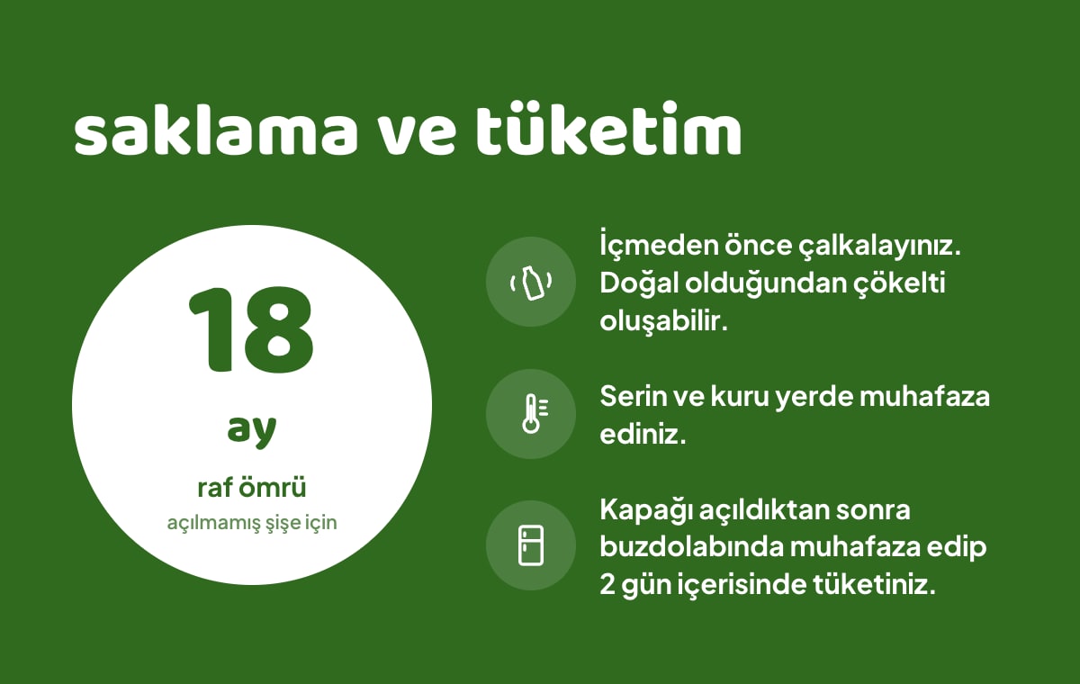 FLAVZ %100 Elma Suyu 250 ml bilgi görseli 4