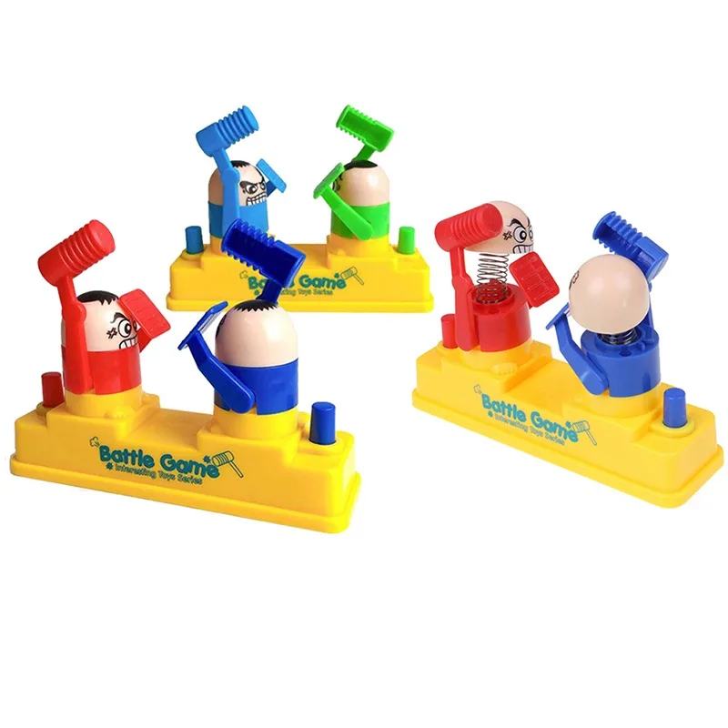Prank Trick s Reliever and Fidget Toy Two-player Battle Toy Head Game Funny Family Parent-Child Interaction Play Table Game