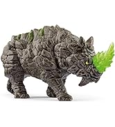 schleich 70157 dövüş gergedanı, 7 yaşından itibaren, ELDRADOR CREATURES - Oyun figürü, 16 x 6 x 8 cm