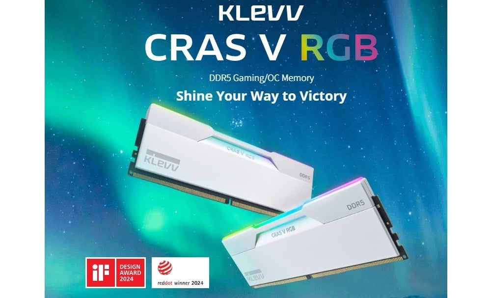 Klevv Cras V Rgb Brilliant White Ram H1