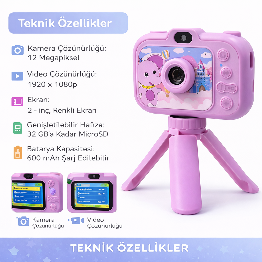 Çocuk Kamerası Kullanım