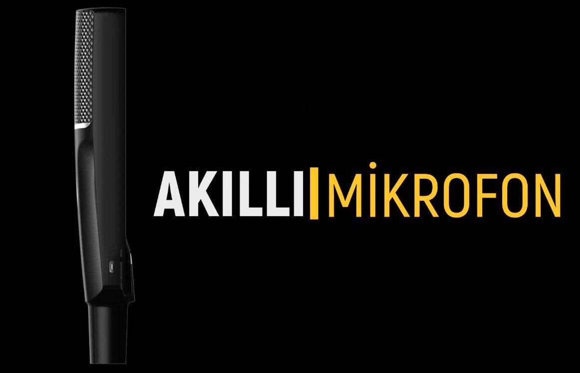 ekranlı akıllı mikrofon