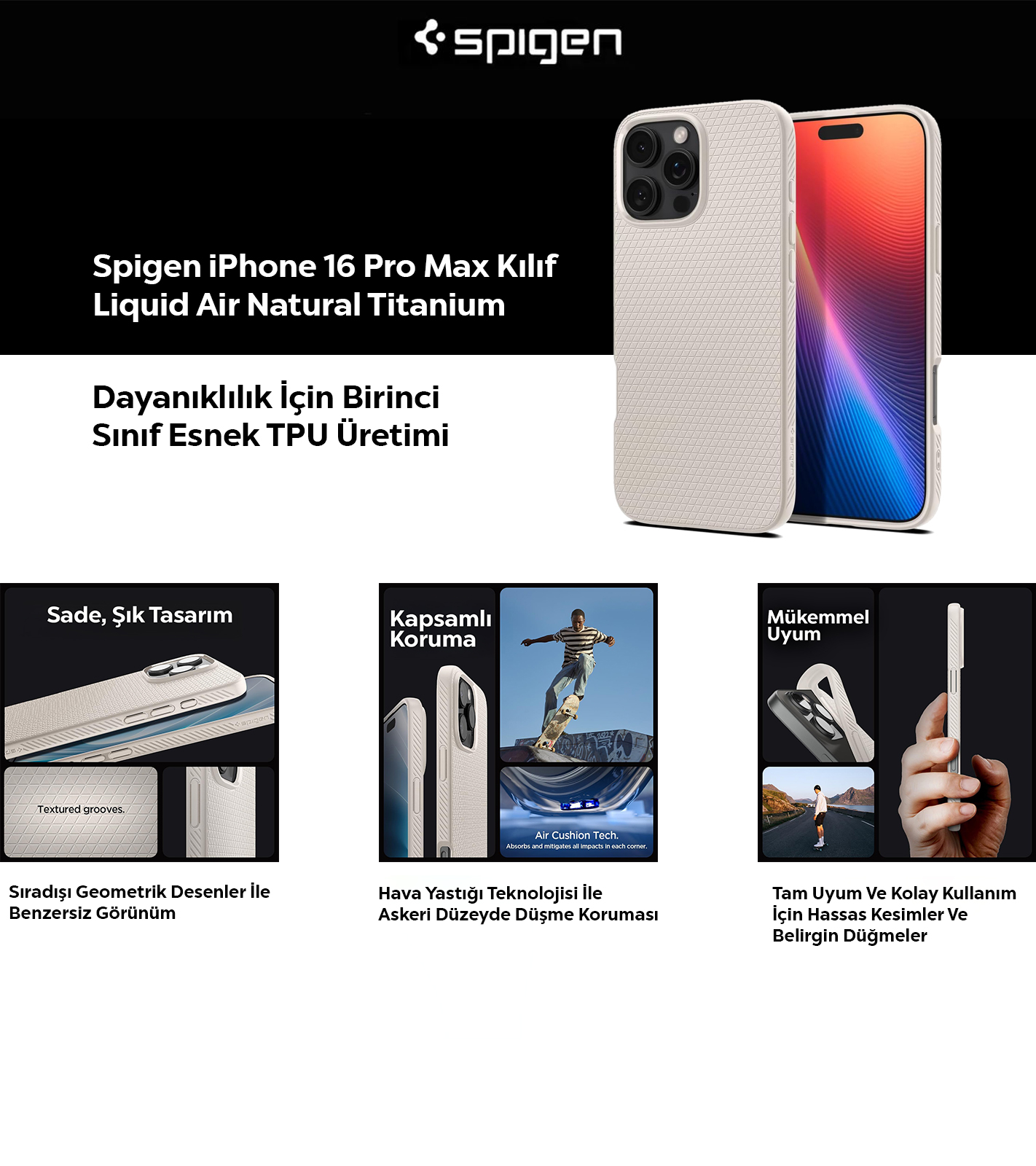 Spigen Kılıf Özellikleri