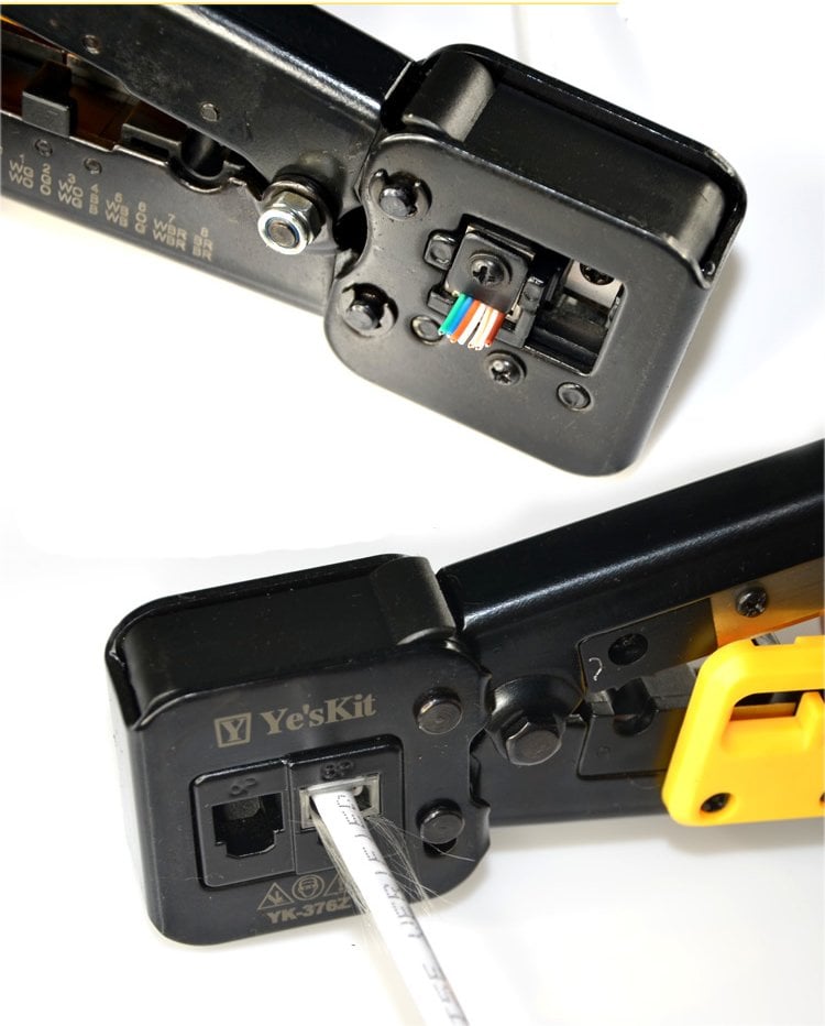 Powermaster açık uçlu rj45 sıkma pensesi