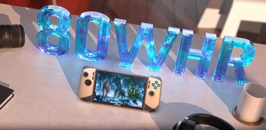 MSI CLAW 8 AI+ A2VM SUPER PACK-220TR Dokunmatik Oyun Kontrolcüsü H12