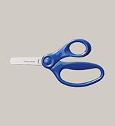 Fiskars çocuk makası, 6 yaşından itibaren, Uzunluk: 13 cm, sağ ve sol elini kullananlar için, metal bıçak/sanat...