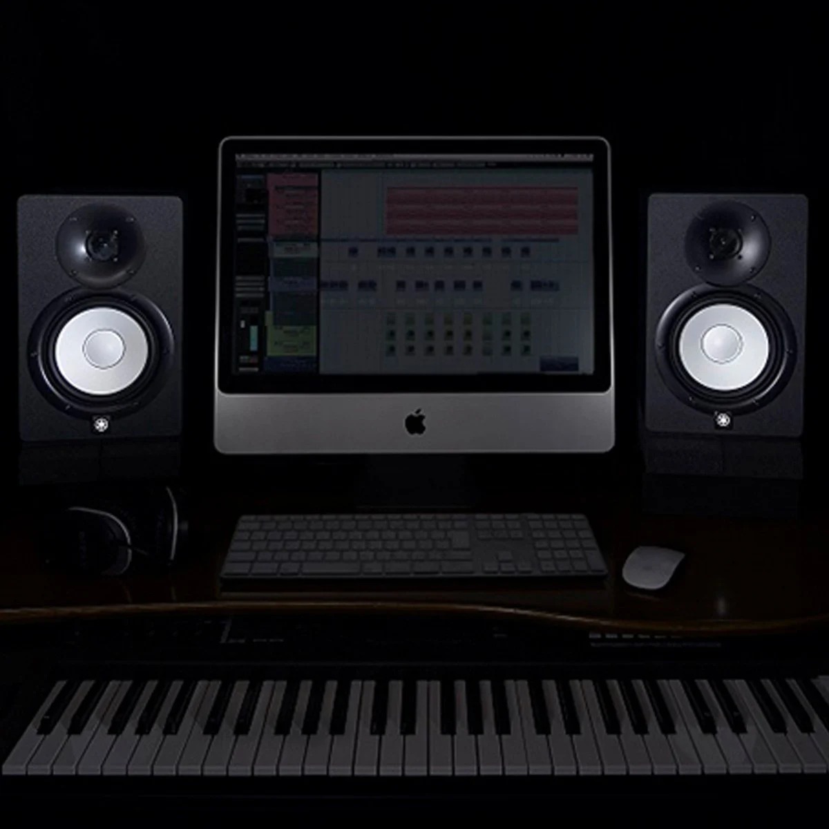 Yamaha HS7 Beyaz Kontroller