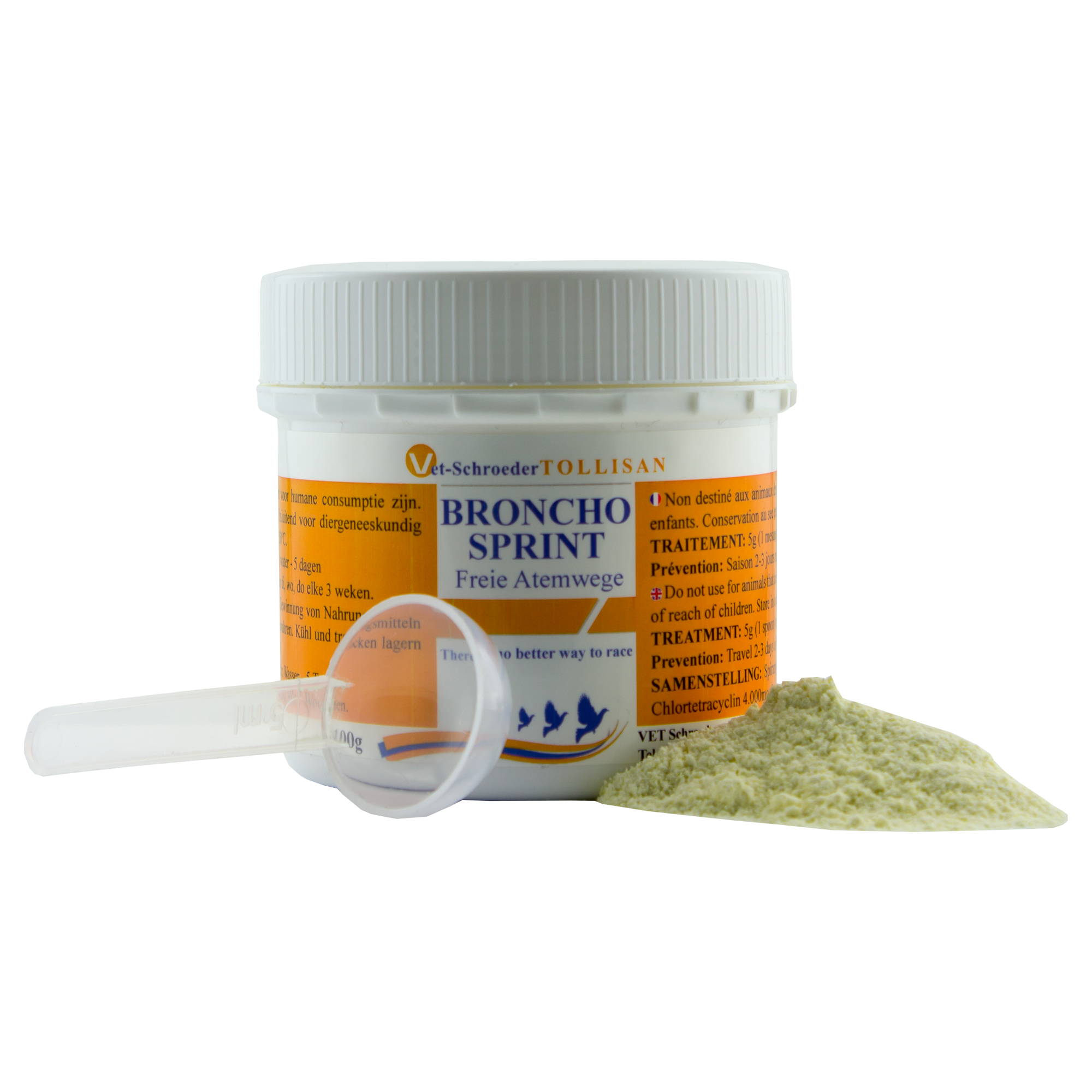 Veteriner Schroeder Tollisan Broncho Sprint - 100g (PREMİKS)