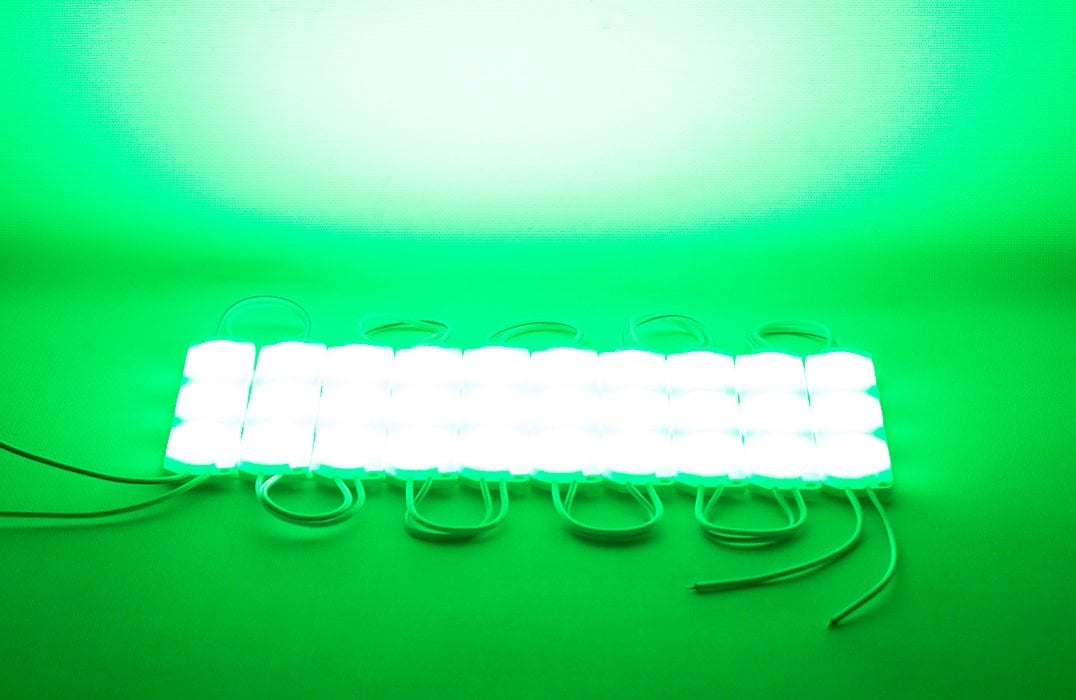 Powermaster 12 Volt 3 Watt Mavi 2835 93 X 21 Mm IP65 220 – 240 Lümen 180 Derece Modül Led