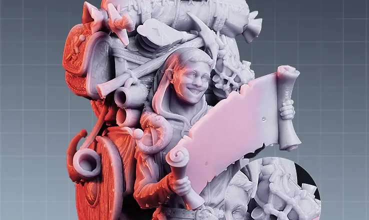 Anycubic Standart UV Reçine Özellik Görseli