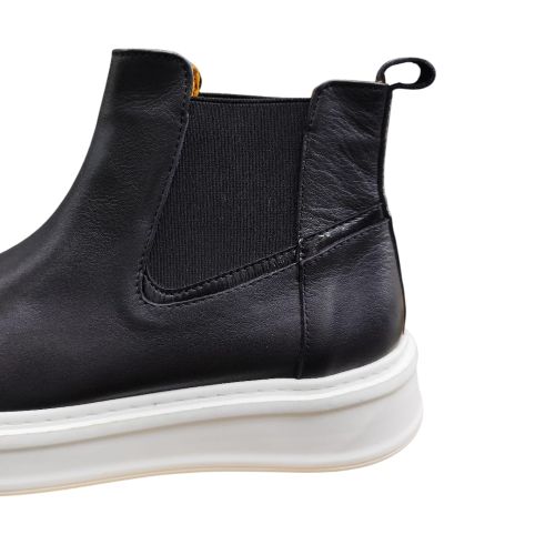 Hakiki Deri Hafif Yarım Bot