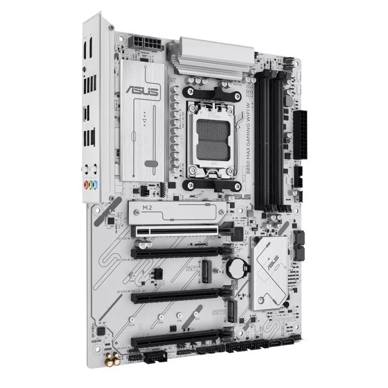 ASUS B850 MAX GAMING WIFI 7 AMD AM5 DDR5 ANAKART BEYAZ