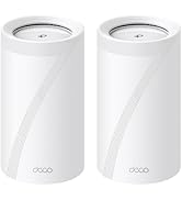 TP-Link Deco BE85 Wi-Fi 7 Mesh WLAN Seti, BE19000 Tri-Band-Router ve Tekrarlayıcı (10 Gbit/s Ethernet...