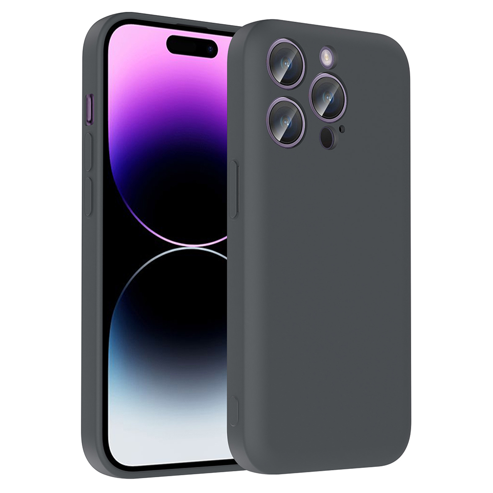 Apple iPhone 14 Pro Kılıf Kamera Korumalı Kartlık Hazneli Zore Vitra Kapak - 4