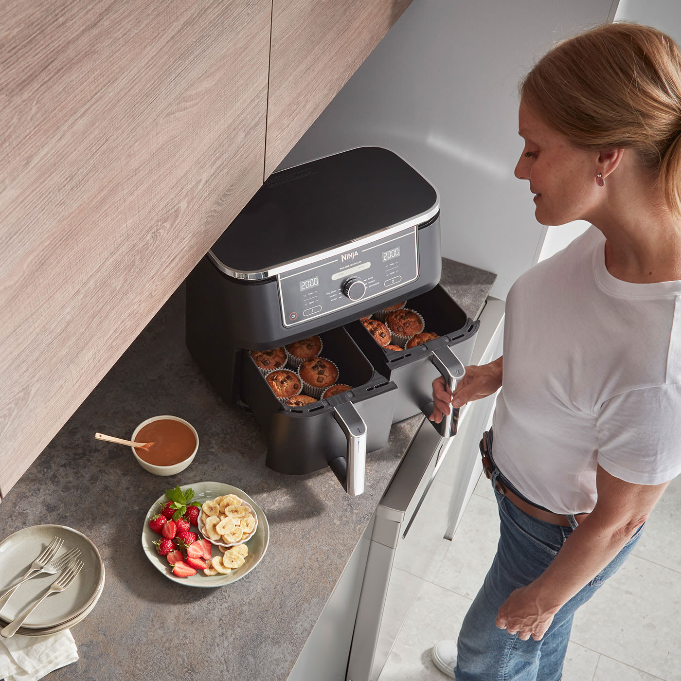 %75'e kadar daha az yağ