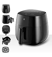 ZWILLING Air Fryer / sıcak hava fritözü, 4 l, 6 program, 1.400 Watt, kızartma, pişirme ve fırınlama...