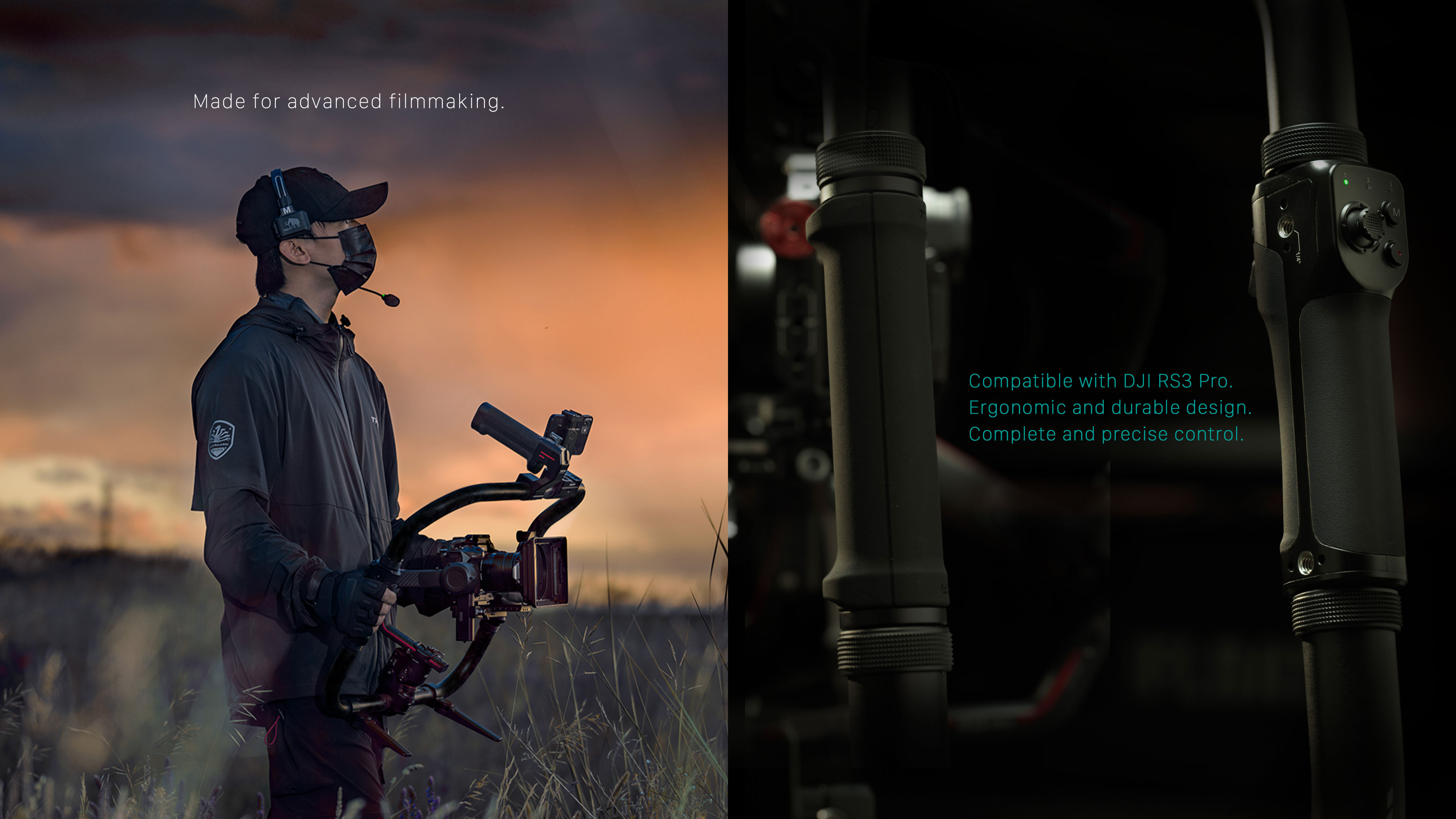 DJI Ronin için Temel Ring Grip Plus