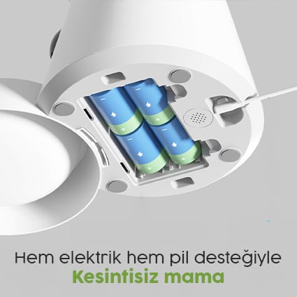 Çift Güç Desteğiyle Kesintisiz Mama