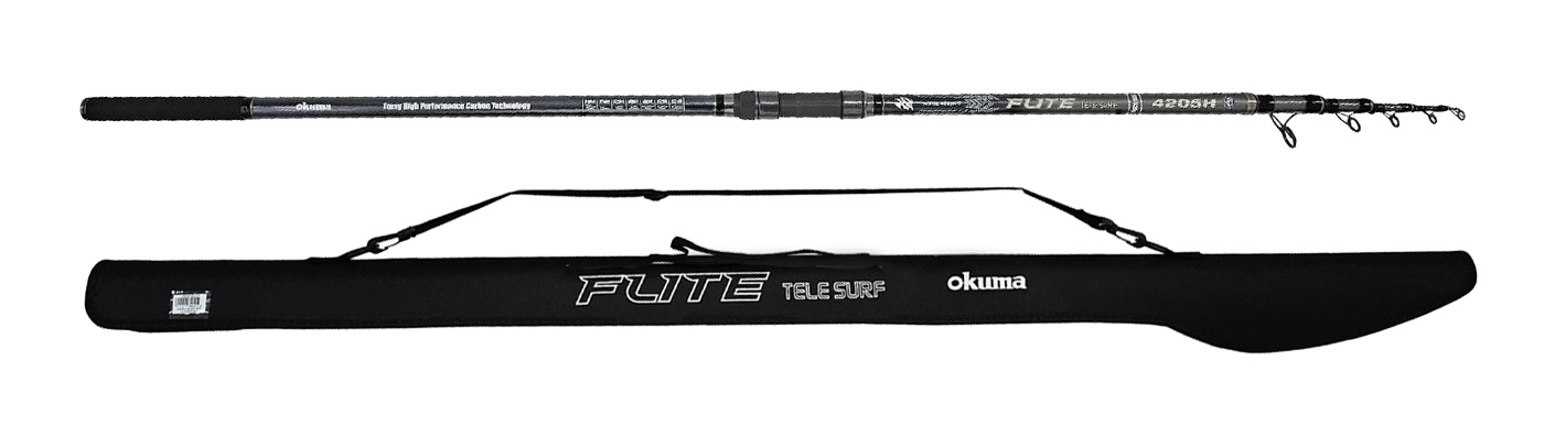Okuma Flite Tele 4.20mt 100-200gr Teleskopik Surf Kamış Görseli