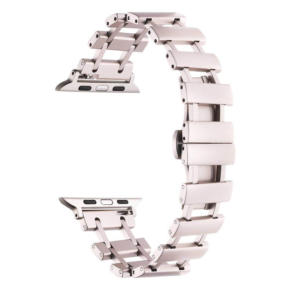 Apple Watch 7 41mm Zore KRD-96 Metal Kordon - 6