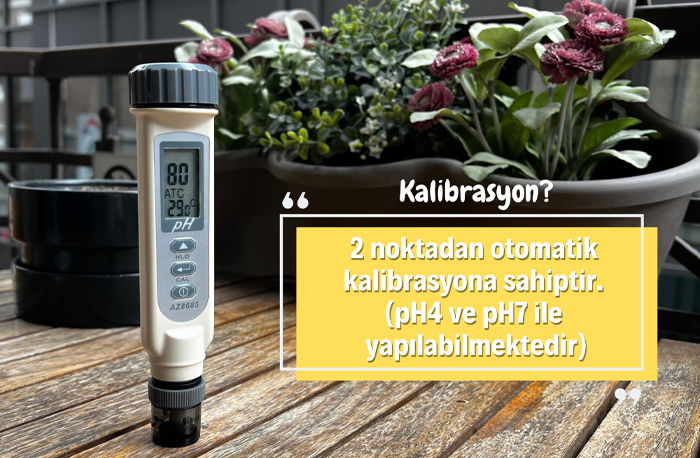 az 8685 ph ölçer kalibrasyon