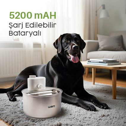 5200 mAh Güçlü Batarya