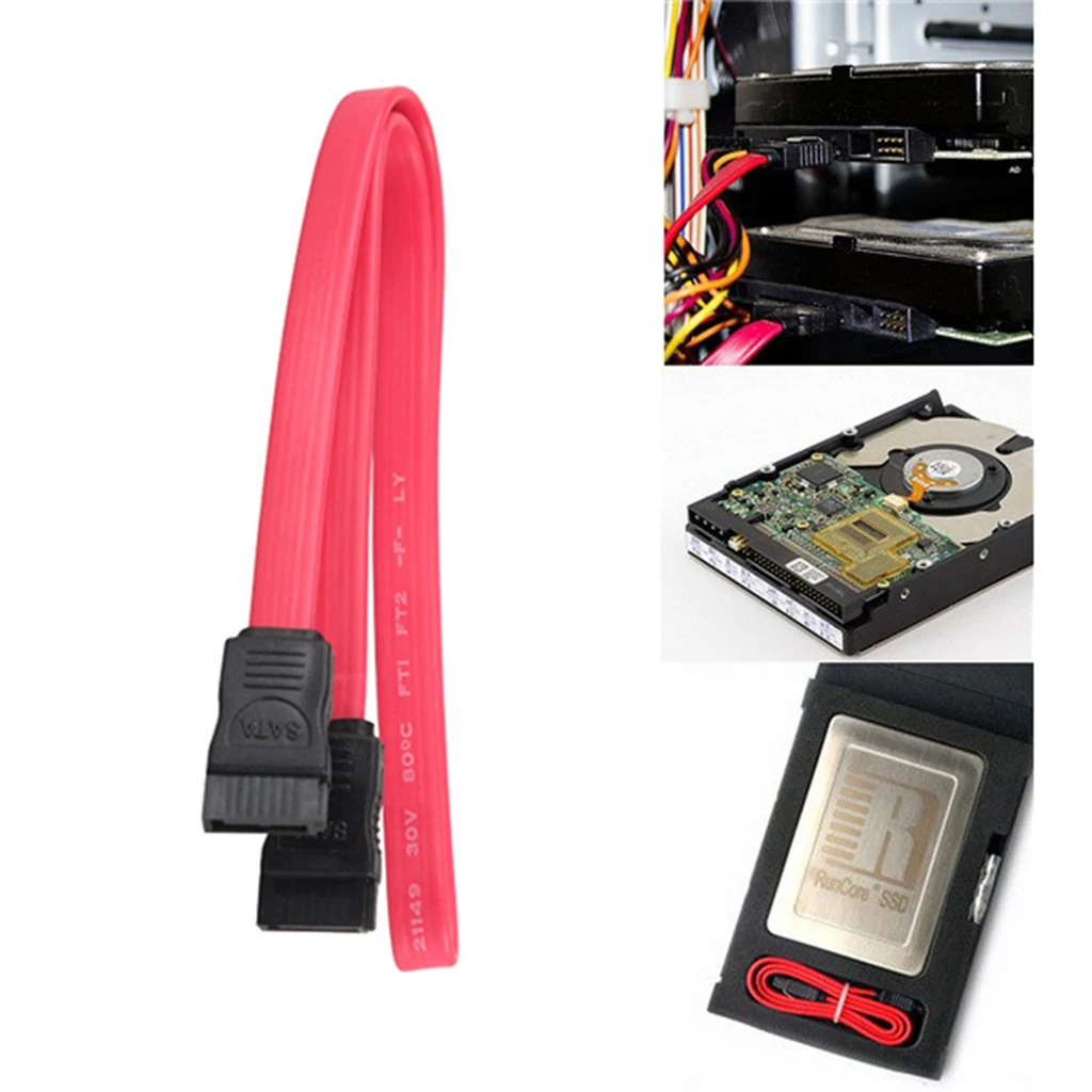 High Quality SATA To SATA Extension Data Cable Hard Drive Data, 17.7 inch