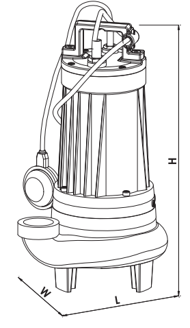 sdf20-2 foseptik dalgıç pompa