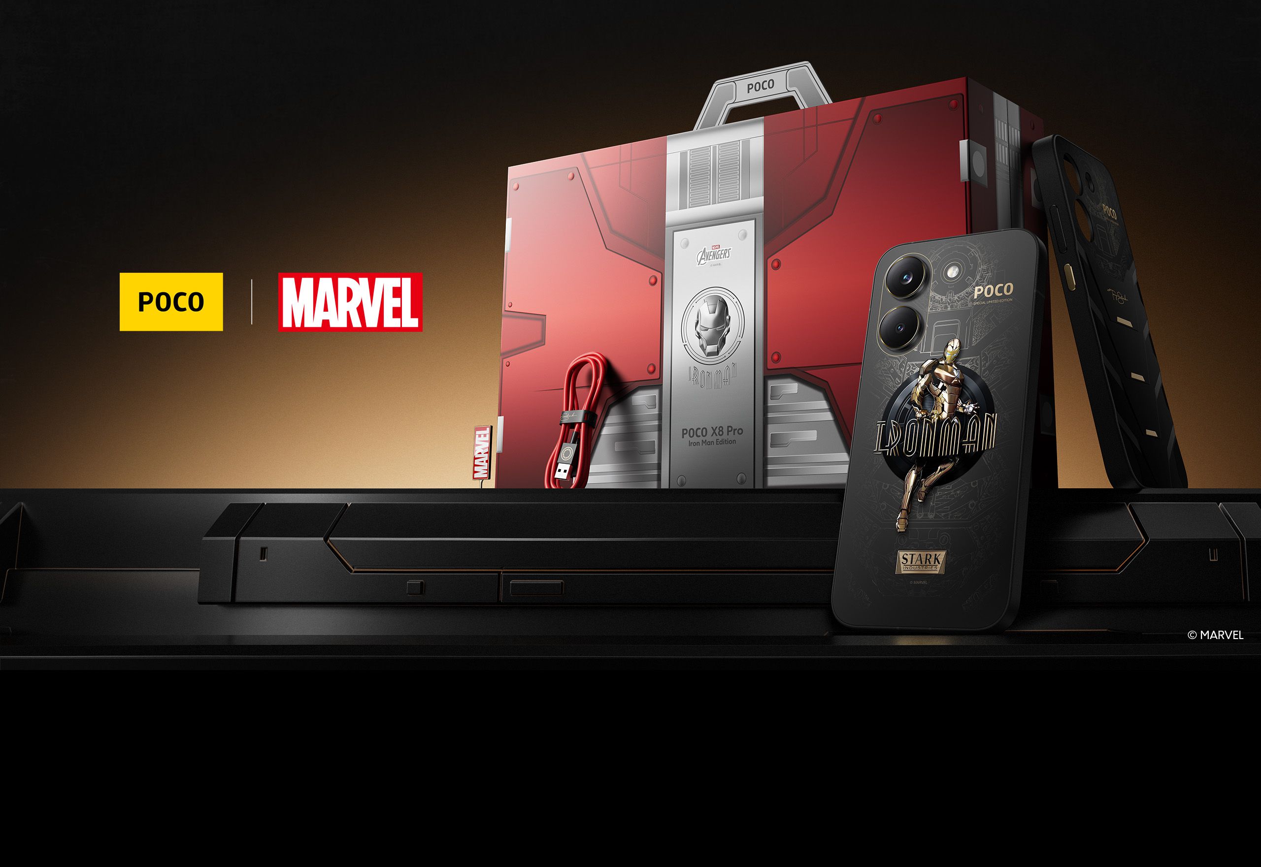 Poco X8 Pro Iron Man Edition 12GB 512GB Siyah-Altın Fiyatı