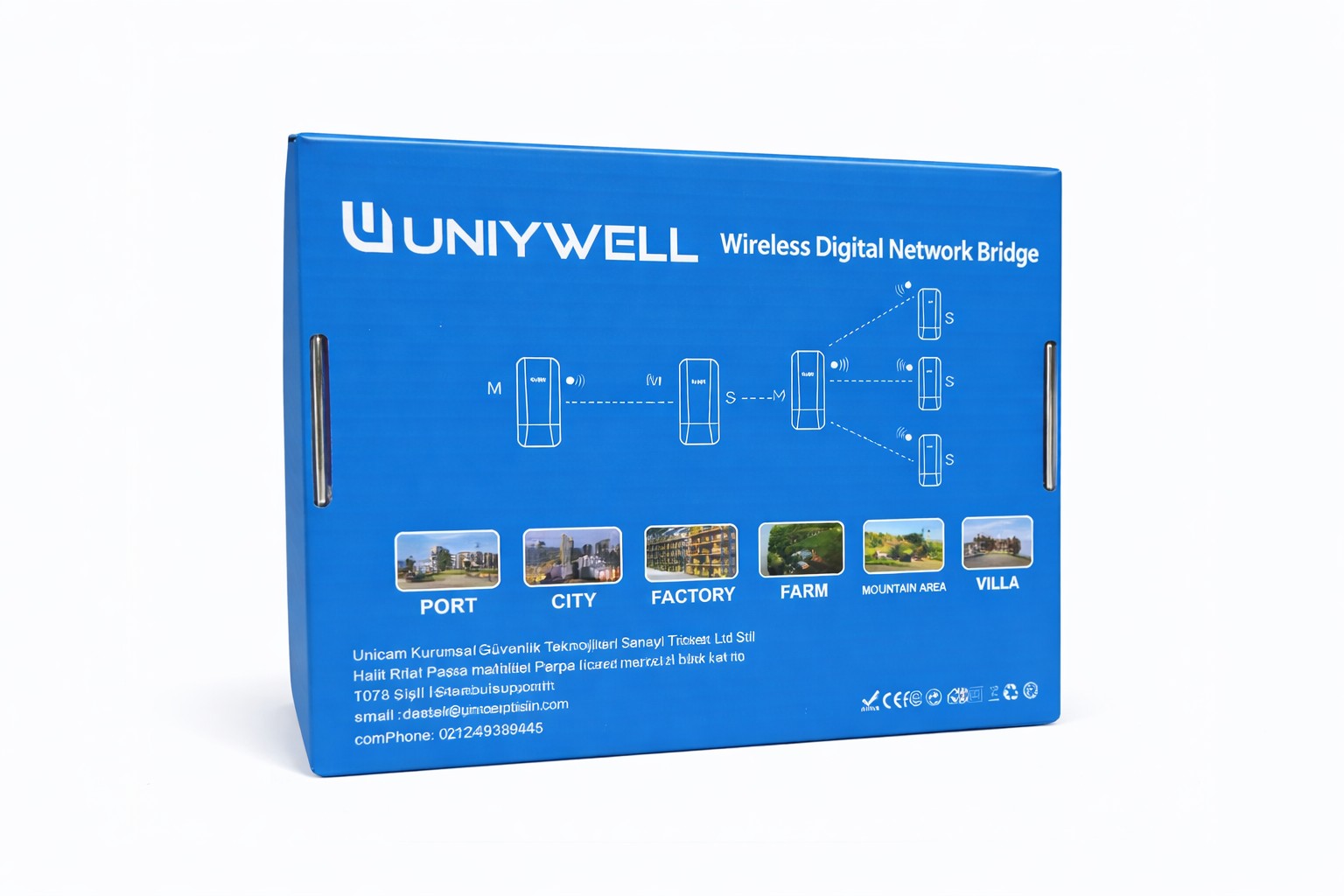 UNIYWEL POİNT TO POİNT KABLOSUZ AKTARICI 1 KM