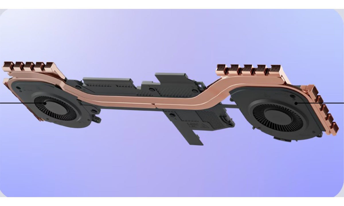 Çift Fan ve Isı Boruları