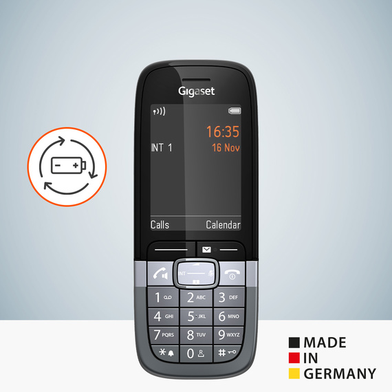 gigaset sl850h pro değiştirilebilir aaa pillerle
