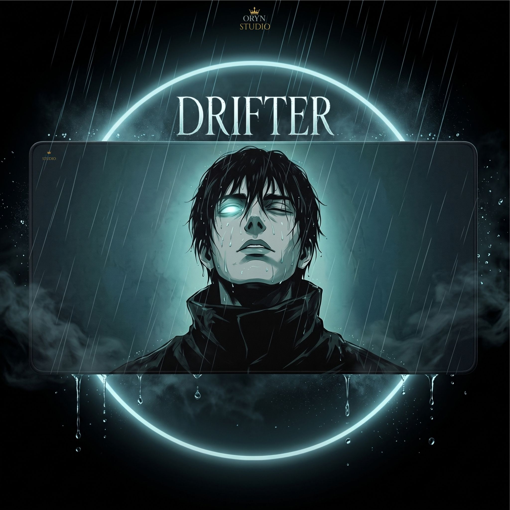ORYN Eclipse Drifter Edition mousepad tasarımı
