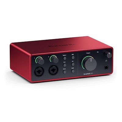 scarlett 2i2 gen 4 ön panel preamp ve air modları