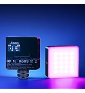 ULANZI VL49 Pro Kamera Işığı RGB, 2500 mAh Pilli LED Video Işığı, Manyetik Yapışma, 360° Full...
