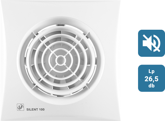 SILENT Serisi Sessiz Banyo ve Wc Fanları