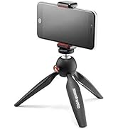Manfrotto MKPIXICLAMP-BK, Evrensel Akıllı Telefon Kelepçeli Mini Tripod, iPhone ile veya siz...