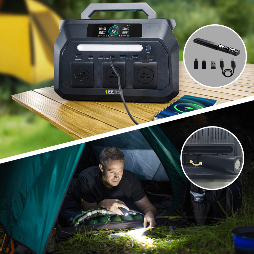 ieetek p800 taşınabilir elektrik santrali güneş jeneratörü