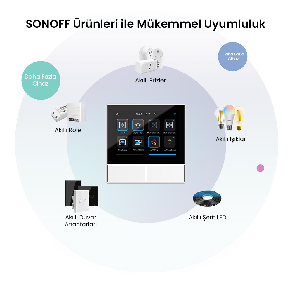 NS Panel Beyaz Merkezi Kontrol Paneli