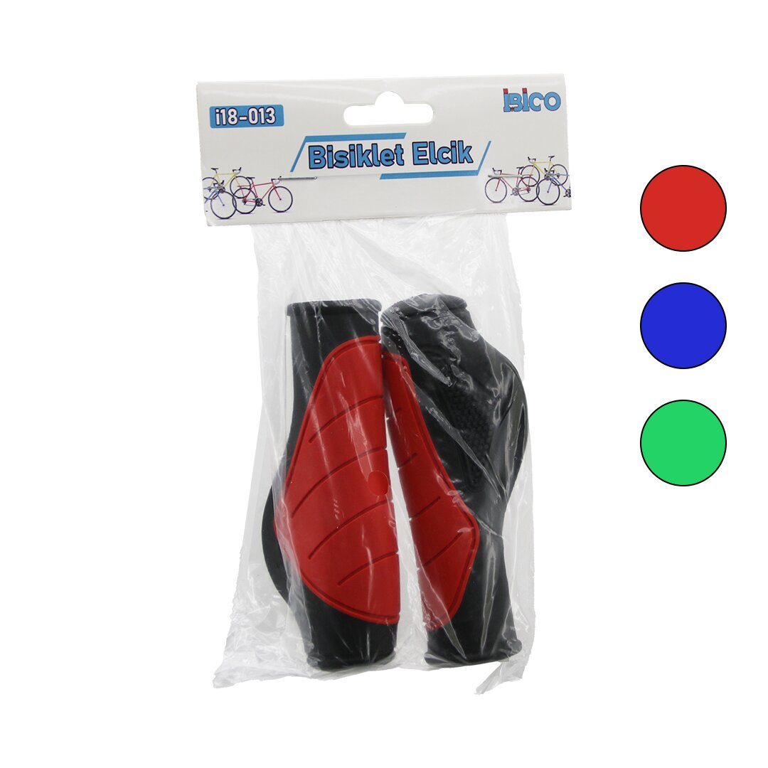 ANKAVERSE® 2 PCS SET RENKLİ - SİLİKON BİSİKLET ELCİK (5286)