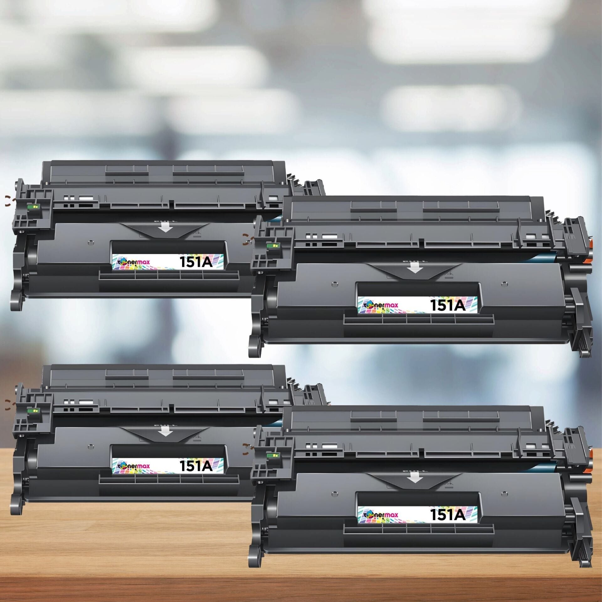 tonermax® w1510a muadil toner — dörtlü paket