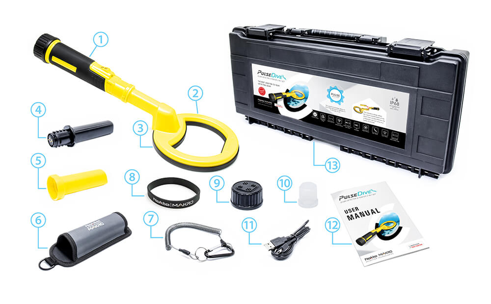 PulseDive 2’si 1 Arada Set Paket İçeriği