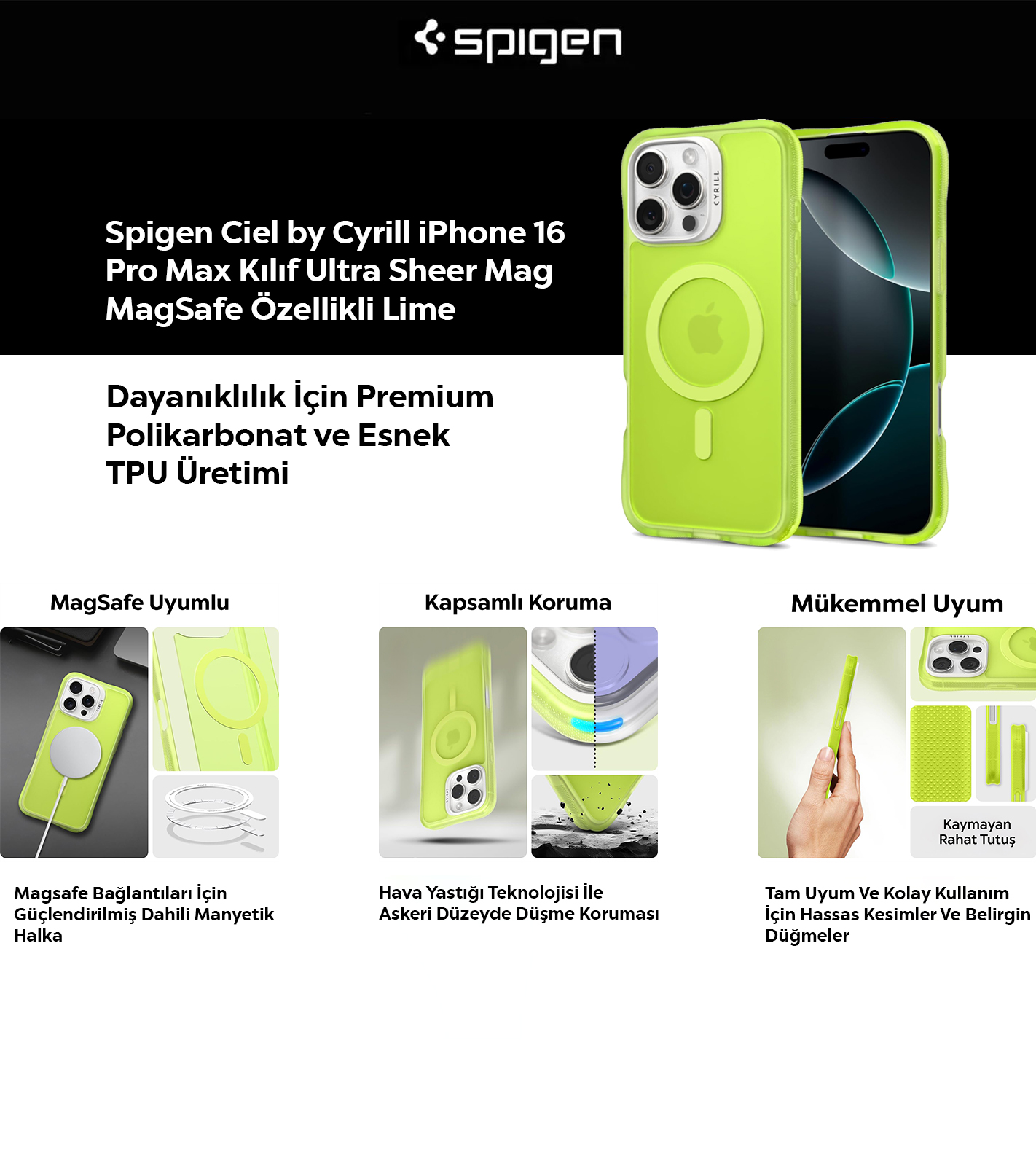 Spigen Kılıf Özellikleri