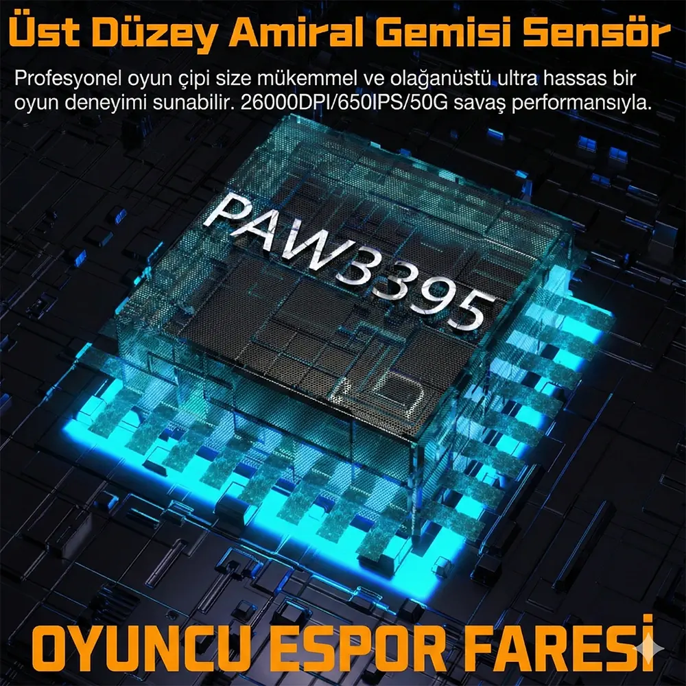 PAW3395 and 2K Receiver