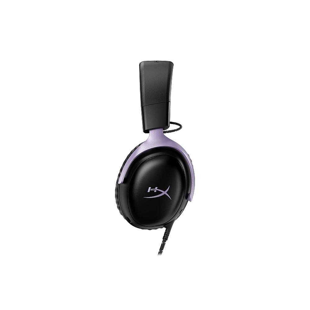 HyperX Cloud III siyah ve lavanta kulaklık, ürün görünümü