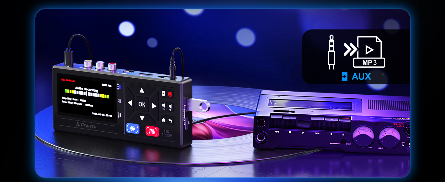 PORTTA VHS'den Dijitale Dönüştürücü