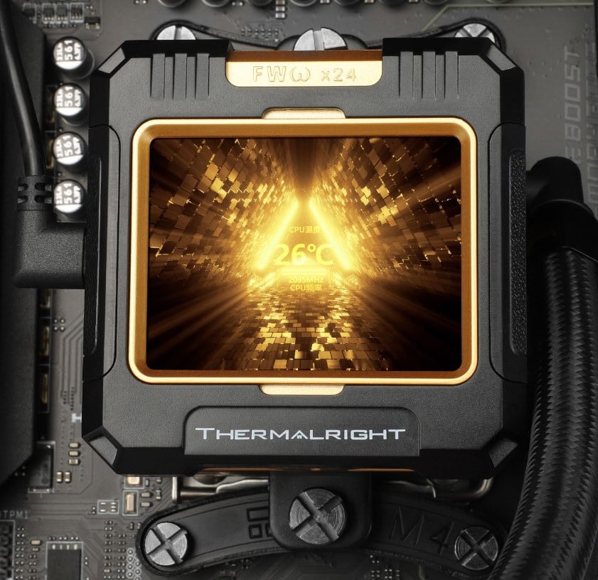Thermalright Frozen Warframe 420 Black Argb Soğutucu H4
